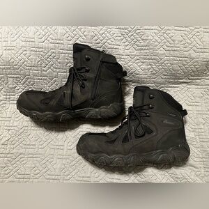 Thorogood Crosstrex Boots Men 13 Black Zipper Composite Toe Waterproof 6 Inch